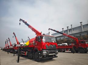 15 台qdkas金牌吊机批量交付中国安能，为应急救援事业再添